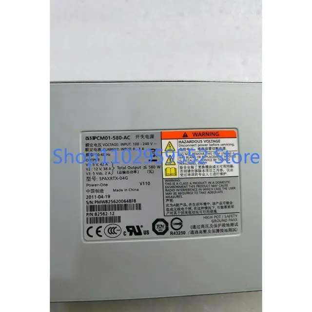 Alt view image 2 of 3 - 1PCS For V7000 Power Supply HB-PCM01-580-AC 8 2562-11 85Y5846 85Y6074