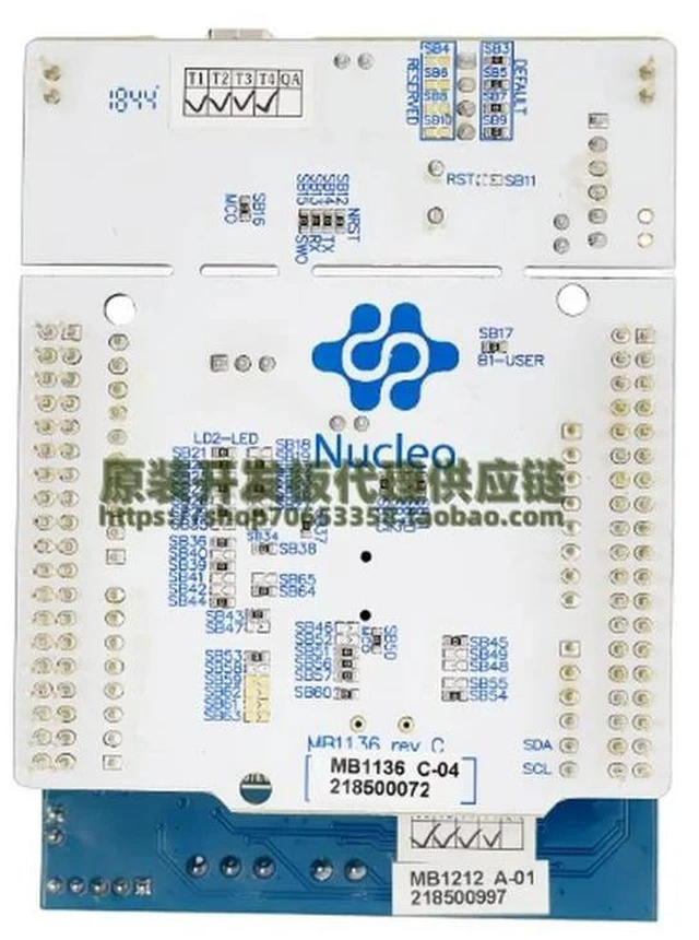 Alt view image 2 of 3 - Spot P-NUCLEO-IHM002 F302R8 IHM07M1 with power motor control kit