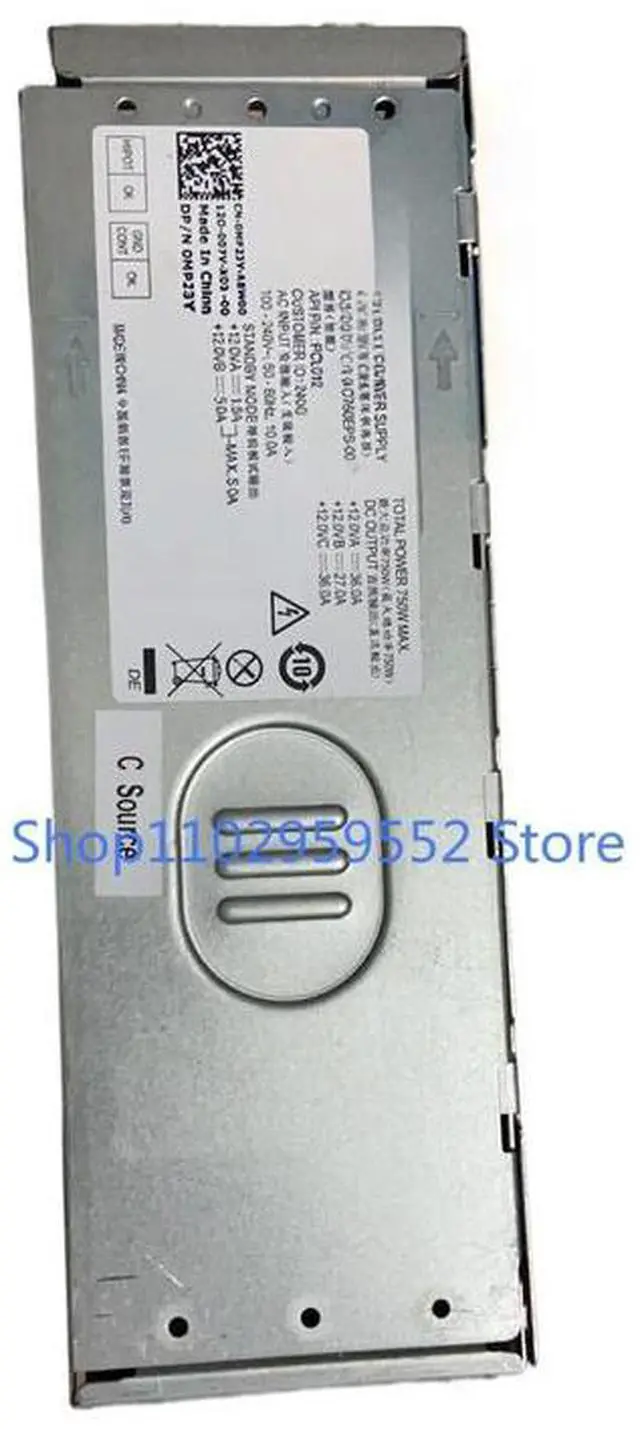 Main image of 1Pcs for AC750EPS-00 MP23Y 750W Power Supply XPS8950 T3660 150 R13 R14