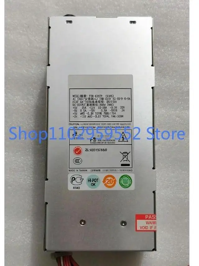 Main image of 1pcs for P2H-6350P (ROHS) 350W 2U Server Power Supply