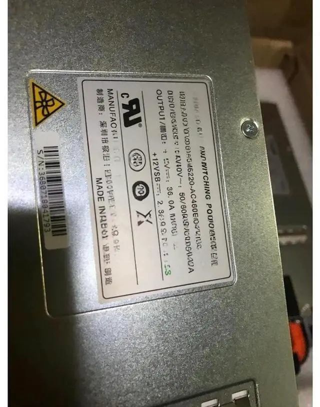 Alt view image 3 of 3 - 1pcs for RG-S6220 RG-M6220-460E-F 460W Power Supply DS460S-3-004