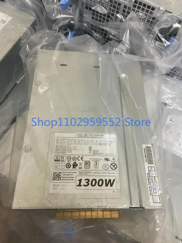 Alt view image 2 of 2 - 1Pcs for 7910 power supply H1300EF-02 D1300EF-02 1300W power supply T31JM V5K16