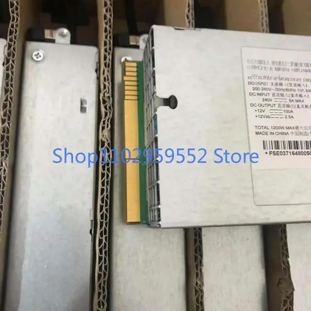Alt view image 2 of 2 - 1Pcs for FSE037 1200W server power supply d51b d52g T41s