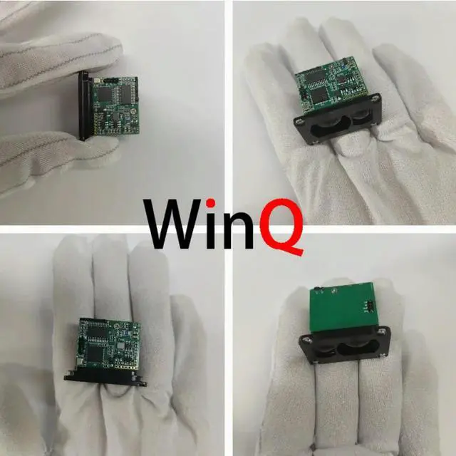 Alt view image 2 of 3 - Square Tube Laser Rangefinder 1000m Sighting Device UART Laser Sensor Ranging Principle