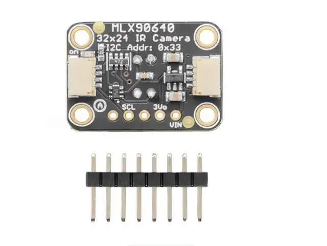 Alt view image 2 of 3 - 4407 module development board MLX90640 infrared thermal imaging camera breakthrough -55 degrees
