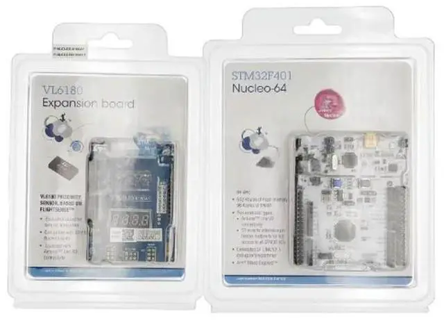 Alt view image 2 of 3 - P-NUCLEO-6180A1 includes X-NUCLEO-6180A1 and STM32F401RE