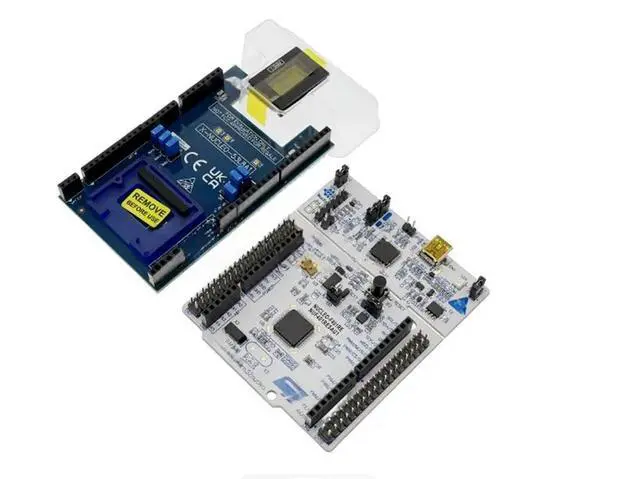 Alt view image 3 of 3 - P-NUCLEO-53L8A1 8x8 Multi Zone ToF Ranging Sensor SATEL-VL53L8 F401RE