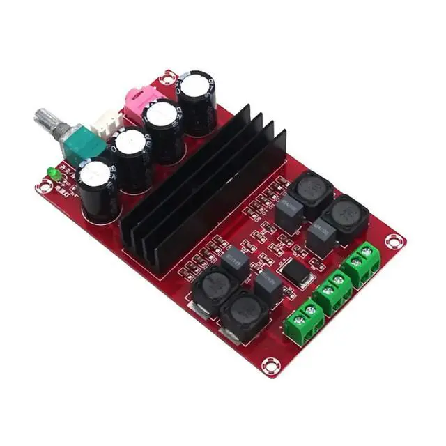 Alt view image 2 of 3 - XH-M190 TDA3116D2 High-power Digital Amplifier Board TPA3116 Two-channel/way Amplifiers Module 12V-24V