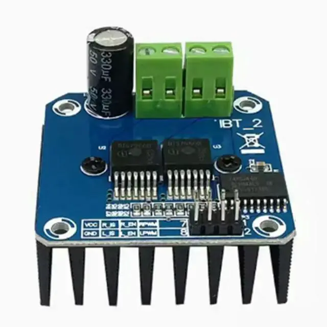 Alt view image 3 of 3 - BTS7960 H-Bridge 43A High-Power Motor Driver Module