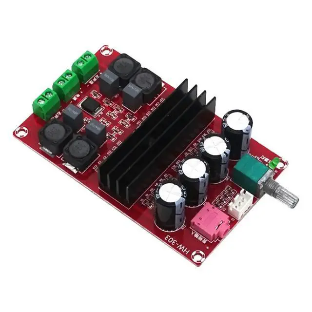 Alt view image 3 of 3 - XH-M190 TDA3116D2 High-power Digital Amplifier Board TPA3116 Two-channel/way Amplifiers Module 12V-24V