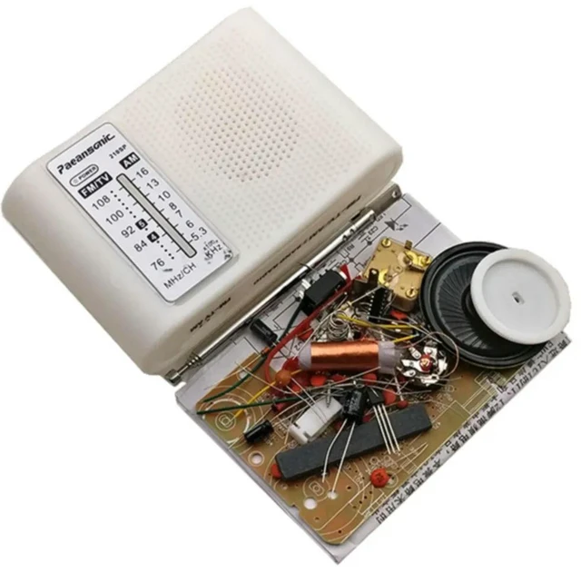Alt view image 2 of 3 - CF210SP AM/FM Stereo Radio Kit DIY Electronic Assemble Set Kit For Learner July DropShip DIY oratory