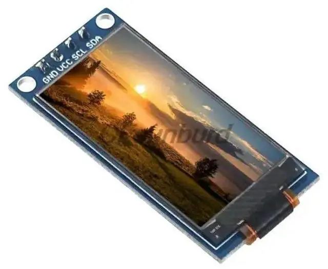 Alt view image 2 of 3 - 1.3 Inch OLED Display 64×128 LCD Module SHE1107 LCD 1.3 OLED Vertical Screen Module For