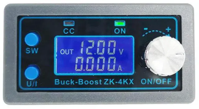 Main image of ZK-4KX DC Buck Boost Converter DC CV 0.5-30V 4A Power Module Adjustable Regulated Power Supply For Solar Charging