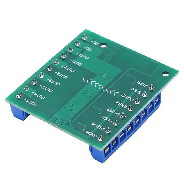 Alt view image 2 of 3 - MOS FET 4 Channels Pulse Trigger Switch Controller PWM Input Steady For Motor LED 4 Way 4ch Diy Electronic Module
