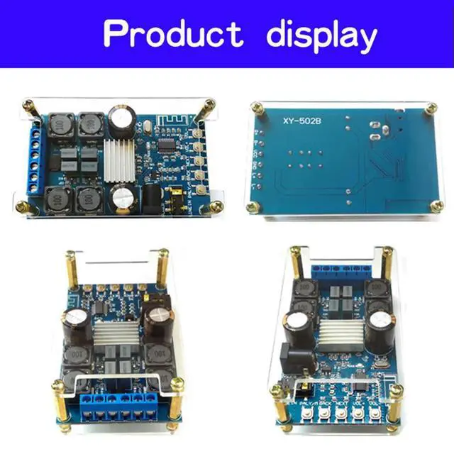 Alt view image 3 of 3 - XY-502B PA3116 Digital Audio Amplifier Board TPA3116D2 Subwoofer Speaker Amplifiers DC4.5V-24V 2*50W