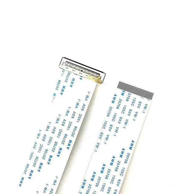 Alt view image 3 of 3 - EDP special screen LCD flexible flat cable 40PIN 0.5MM spacing single-head different-plane with pull ring