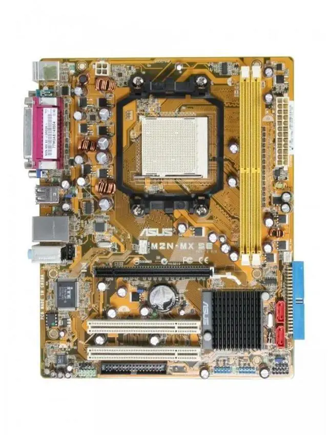 Alt view image 2 of 3 - M2A-MX Motherboard Socket AM2 NF6100-430 2×DDR2 PCI-E 16X Micro ATX support Athlon 64 3500 3800 4000 X2 BE-2300