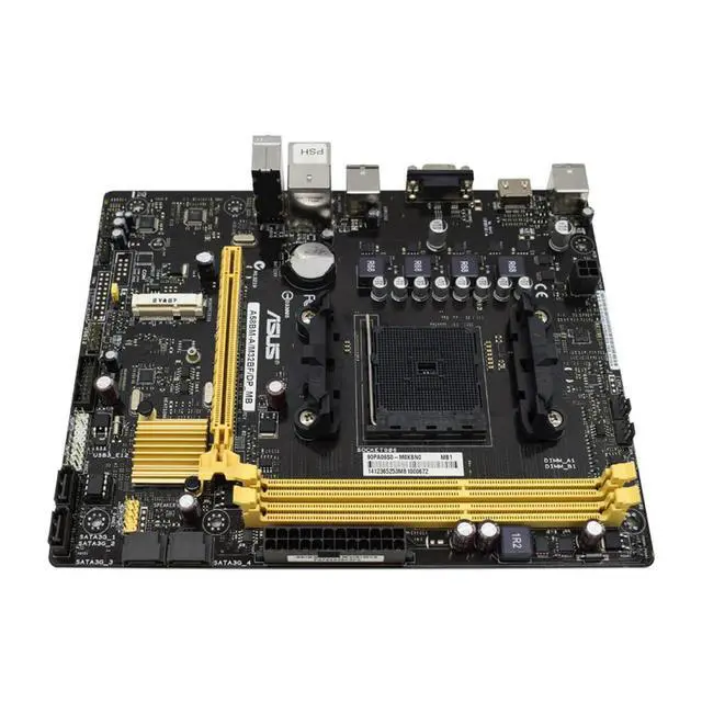 Alt view image 3 of 3 - A58BM-A Motherboard A58BM-A/M32BF/DP_MB Socket FM2/FM2+ A58 DDR3 16GB support A10-6700 A10-7860K cpu Micro ATX