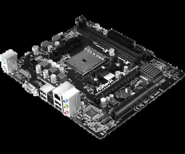 Alt view image 3 of 3 - FM2A58M-VG3+ Motherboard Socket FM2+ A58 support A8 AD7500 A10 AD680 A6 AD640 cpu DDR3 32GB PCI-E 3.0 Micro ATX