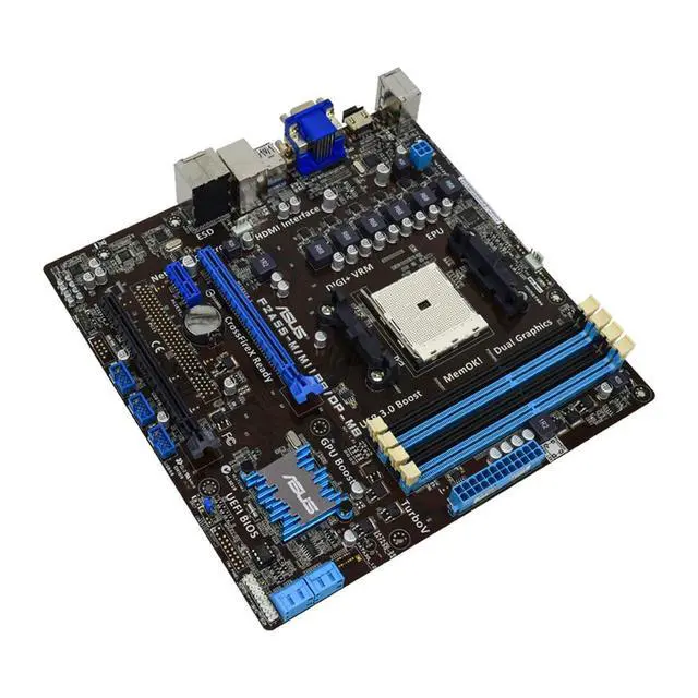 Alt view image 3 of 3 - F2A55-M Motherboard F2A55-M/M11BB Socket FM2 DDR3 32GB A55 support A4-5300 A8-6500B A4-7300 A10-6700 A4-530 cpu