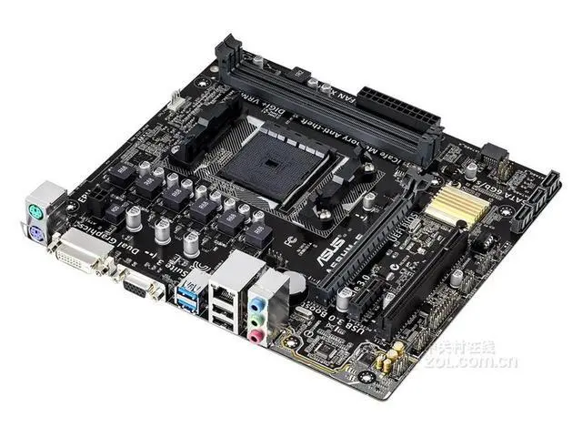 Alt view image 3 of 3 - A68HM-F Motherboard A68H Chipset FM2+ DDR3 USB3.0 HDMI VGA DVI Socket FM2+ for A4/A6/A8/A10 Athlon CPU Desktop PC