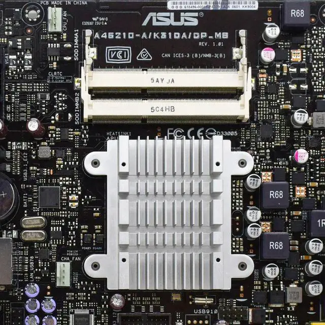 Alt view image 3 of 3 - A46210-A/K31DA Motherboard Quad Core Integrated CPU A462 DC power supply Desktop Motherboards