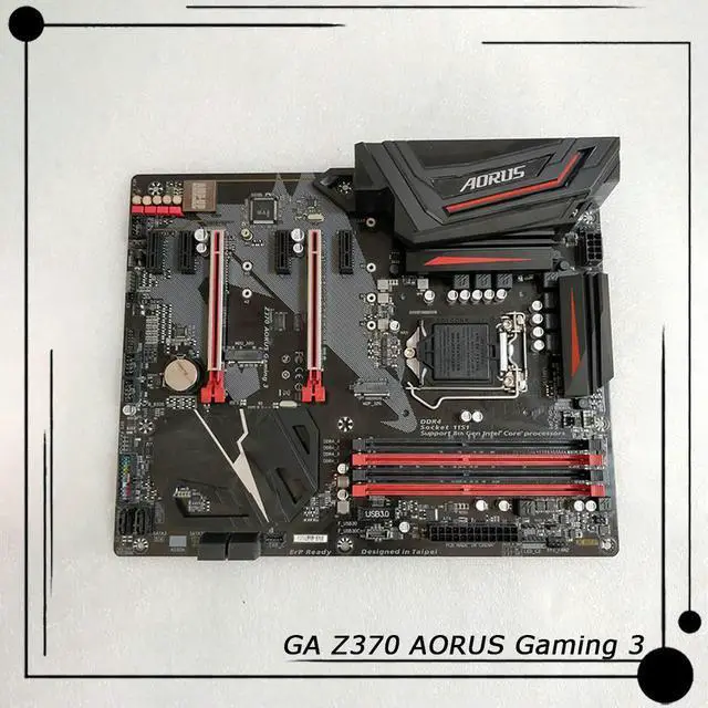 Alt view image 3 of 6 - For LGA 1151 DDR4 64GB PCI-E 3.0 ATX Desktop Motherboard GA Z370 Gaming 3