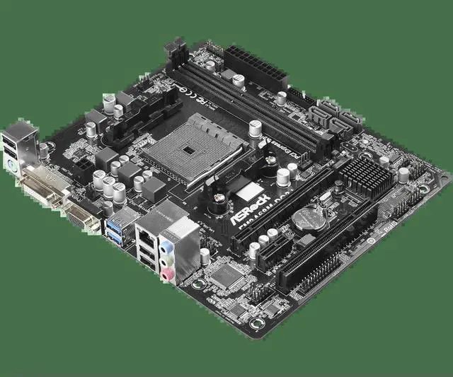 Alt view image 3 of 3 - FM2A68M-DG3+ Motherboard Socket FM2+ A68H DDR3 32GB Micro ATX PCIe 3.0 Support A10 785 A8 750 A10 786 A8 550 CPU