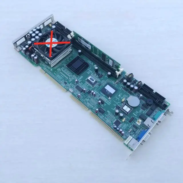 Alt view image 2 of 6 - PCA-6003 Rev.A2 PCA-6003VE Industrial Motherboard Before Shipment Test