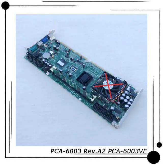 Alt view image 3 of 6 - PCA-6003 Rev.A2 PCA-6003VE Industrial Motherboard Before Shipment Test