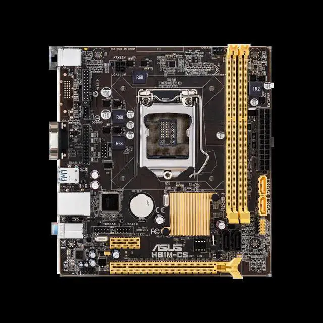 Alt view image 2 of 3 - H81M-CS H81 Motherboard LGA 1150 DDR3 16 GB support Core i5-4690 i3-4130 i3-4150 i3-4170 i5-4570 cpu Micro ATX