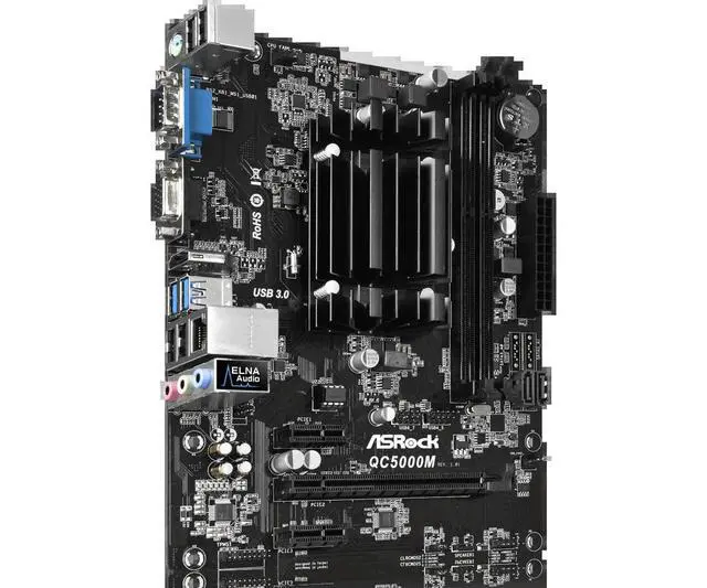 Alt view image 3 of 3 - QC5000M Motherboard Integrated Radeon HD 8330 Graphics FT3 Kabini A4-5050/5000 Quad-Core APU DDR3 32GB M-ATX