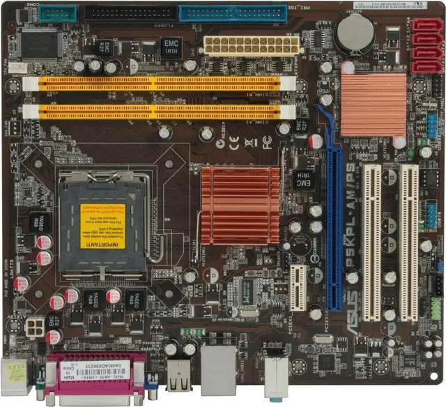 Alt view image 2 of 3 - P5KPL-AM/PS Motherboard G31 LGA 775 Micro-ATX DDR2 4GB support Core 2 Duo E6400 E8190 QX9650 cpu
