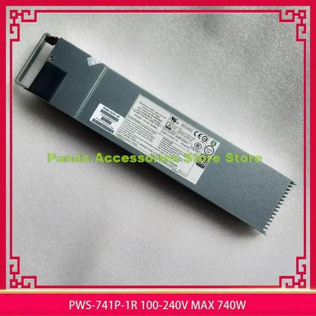 Alt view image 3 of 3 - High Reliability PWS-741P-1R 100-240V MAX 740W For Server Redundant Power Supply Before Shipment Test