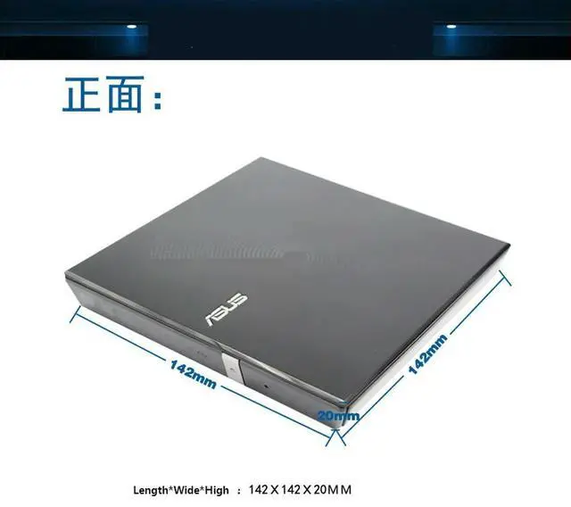 Alt view image 3 of 3 - Full ,SDRW08D6SU laptop external drive USB external mobile CD / DVD burner