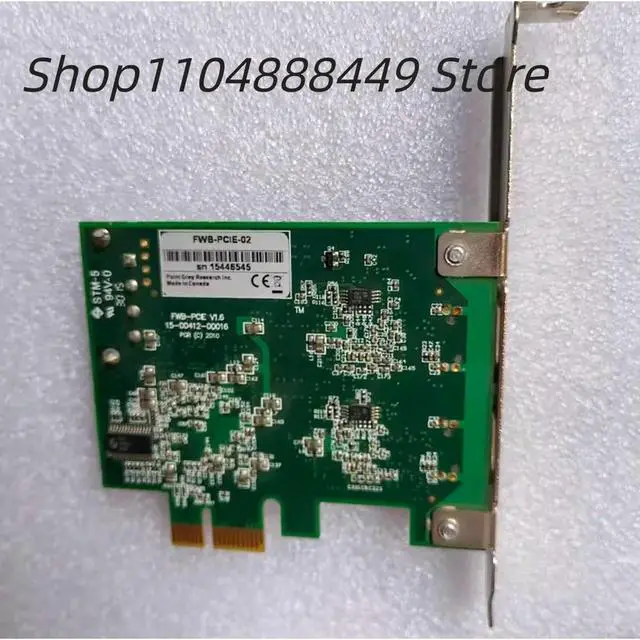 Alt view image 2 of 2 - FWB-PCIE V1.6 FWB-PCIE-02 computer acquisition card