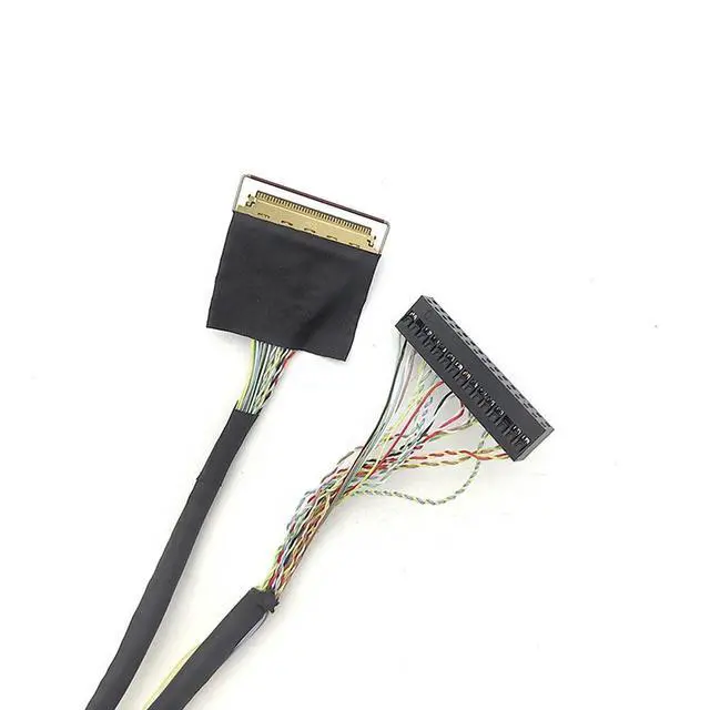 Alt view image 2 of 3 - I-PEX20454-40P Single 8-screen LVDS industrial control screen HY156BMN418 Teflon wide-temperature industrial wire rod