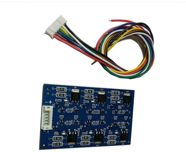Alt view image 3 of 3 - 2.7V/16V LTO 6S Balance Board Equalization Circuit Lithium Titanate /Super Farad Capacitor Protection Board