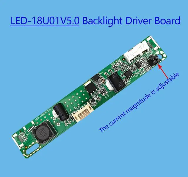 Main image of Adjustable current backlight mainboard LED-18U01V5.0 constant current boost board LED backlight driver board