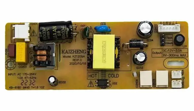 Main image of Small Size LCD TV Power Supply KZ1209A1 Backlight Output 9V KAIZHENG KZ1209A KZ1209A1