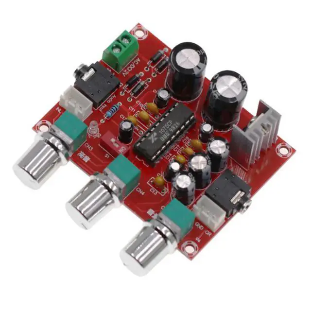 Alt view image 2 of 3 - XH-M151 BBE XR1075 Preamp Tone Board Audio Treble Bass Adjustment Equalizer Pre Amplifier Tone Control Preamplifier
