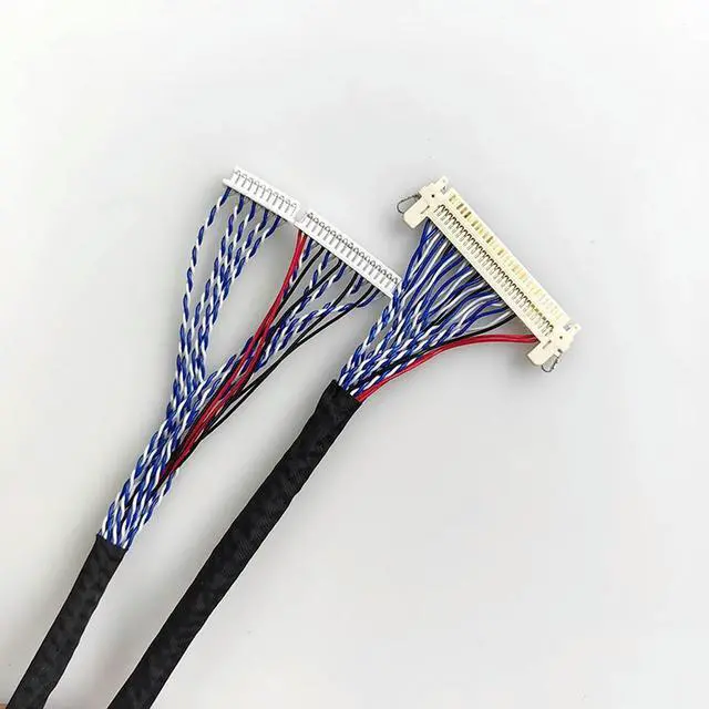 Main image of KTV LCD screen MX1.25 pairs of FIX30P double-8 screen cable rod audio mobile KTV display screen cable LVDS cable