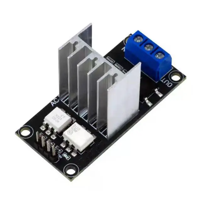 Alt view image 2 of 3 - AC Light Dimmer Module 1 Channel 8A 3.3V/5V Logic AC 50/60H Light Dimmer Module For Lamps Elements Fans Pumps Air Cleaner