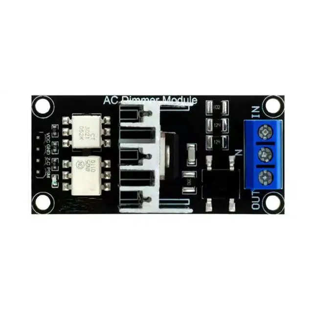 Alt view image 3 of 3 - AC Light Dimmer Module 1 Channel 8A 3.3V/5V Logic AC 50/60H Light Dimmer Module For Lamps Elements Fans Pumps Air Cleaner