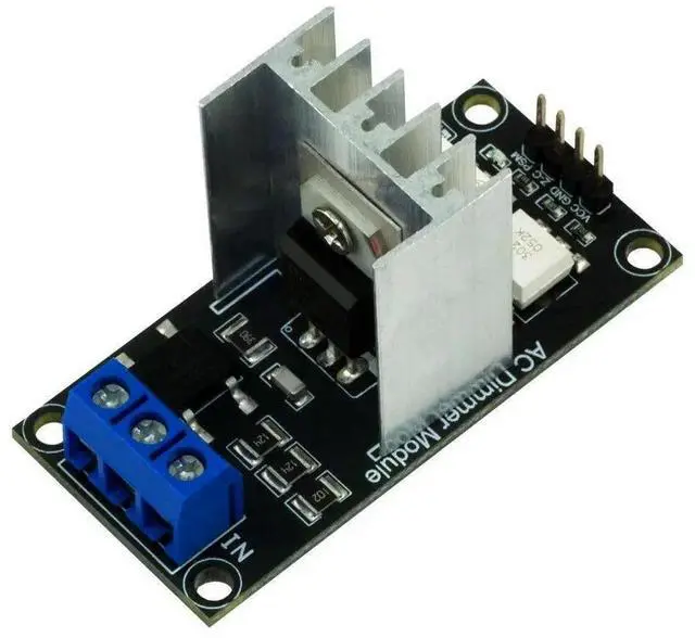 Main image of AC Light Dimmer Module 1 Channel 8A 3.3V/5V Logic AC 50/60H Light Dimmer Module For Lamps Elements Fans Pumps Air Cleaner