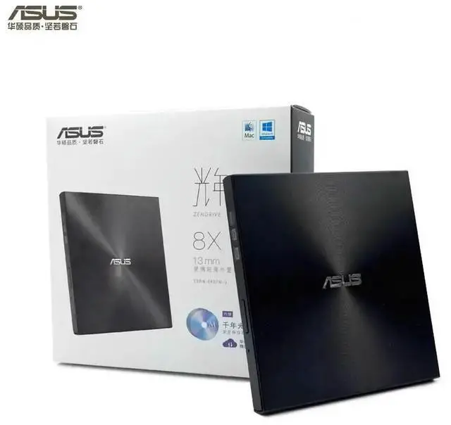 Main image of SDRW-08U7M-U 8X external CD / DVD burner USB laptop mobile drive