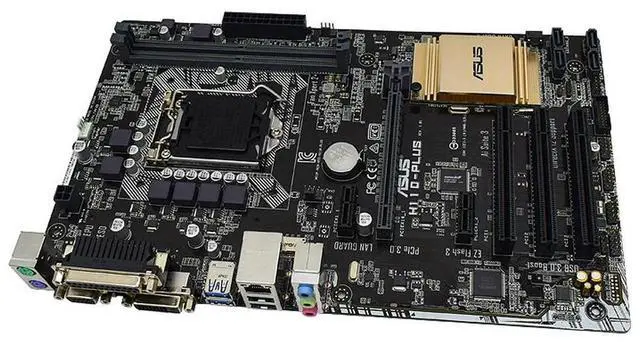 Alt view image 3 of 3 - H110-PLUS Motherboard LGA 1151 H110 DDR4 32GB supportCore i3-6300 i3-7300 i5-6500 i7-7700 i5-7400 cpu ATX