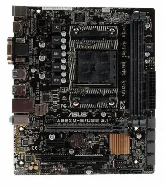 Alt view image 2 of 3 - A88XM-E/USB3.1 Motherboards A88X DDR3 64GB Socket FM2 FM2+ PCI-E 3.0 support A10-5800K A10-7800 A4-5300B ATX