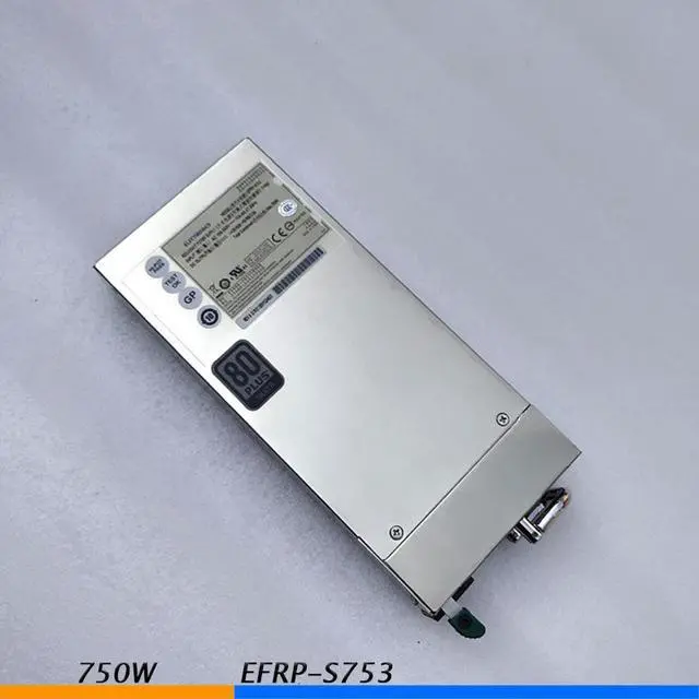 Alt view image 2 of 3 - EFRP-S753 750W Server Power Supply Redundant Hot-swap