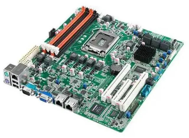Alt view image 3 of 3 - P8B-MX Servers Motherboard LGA 1155 C204 DDR3 USB2.0 2×PCI-E X8 SATA 3 UATX support Xeon E3-1220 cpu
